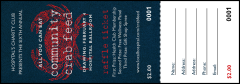 Crab Dinner Raffle Ticket