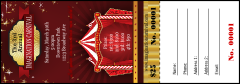 Red Tent Raffle Ticket