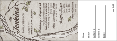 Reunion Raffle Ticket