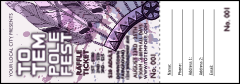 Headdress Raffle Ticket