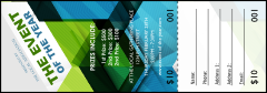 All Purpose Hex Raffle Ticket