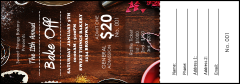 Baking Raffle Ticket