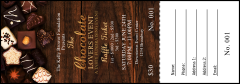 Chocolate Raffle Ticket