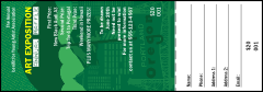 Portland Raffle Ticket