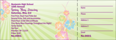 Spring Fling Raffle Ticket