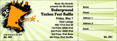 Twin Cities Raffle Ticket