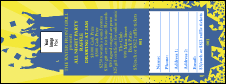 Cap and Gown Raffle Ticket