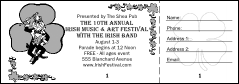 St. Patrick's Day Raffle Ticket 002