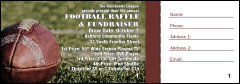 Football Raffle Ticket 001