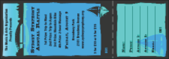 Sydney Raffle Ticket (Blue)