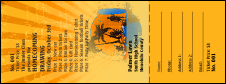 Hawaii Raffle Ticket