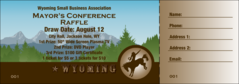 Wyoming Raffle Ticket