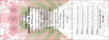 Bridal Fair Raffle Ticket