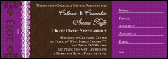 Year Fancy Raffle Ticket