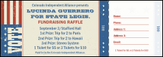 Americana Raffle Ticket