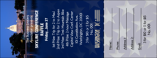 Washington D.C. Raffle Ticket