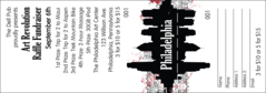 Philadelphia raffle ticket
