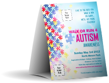 Autism Awareness Table Tent