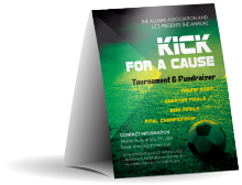 Soccer Field Table Tent