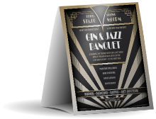 Roaring 20s Table Tent