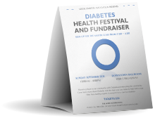 Diabetes Table Tent