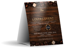 Chocolate Table Tent