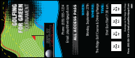Golf Water Hazard VIP Pass