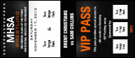 Versus Black VIP Pass