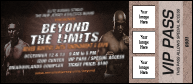 MMA Main Event Brown VIP Pass