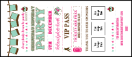 Birthday Whimsical  VIP Pass
