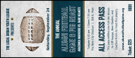 Football Blue VIP Pass