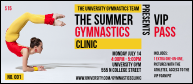 Retro Gymnastics VIP Pass