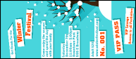 Winter Cut Paper VIP Pass