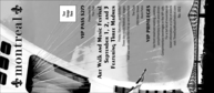 Montreal VIP Pass (black and white)