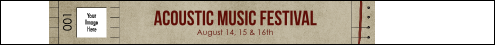 Acoustic Strings Premium Synthetic Wristband