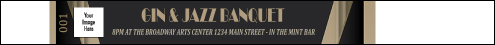 Roaring 20s Premium Synthetic Wristband Roaring 20s Premium Synthetic Wristband