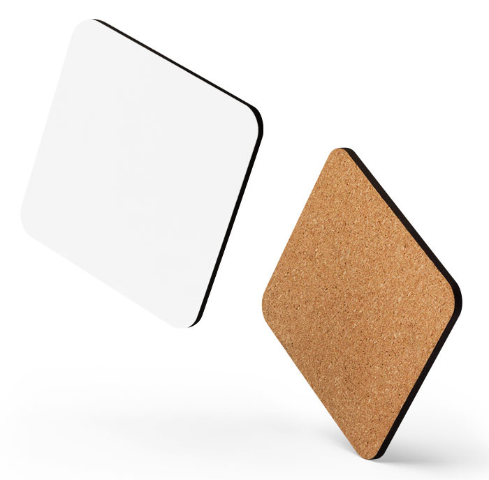 Cork-Back Coaster