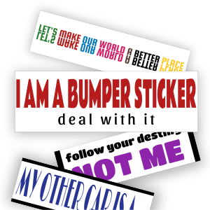 Bumper Stickers