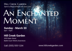 Enchanted Forest Postcard Mailer