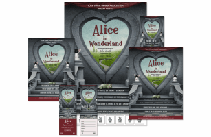 Alice In Wonderland Event Kit