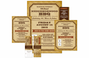 BBQ Vintage Event Kit