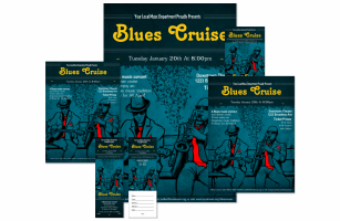 Blues Cruise Teal Event Kit