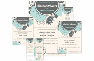 Blue Flower Vintage