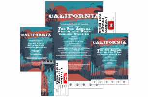California Blue and Salmon Event Kit