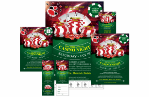 Casino Chips Event Kit