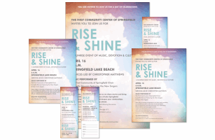 Cloud and Sky Themed Event Kit
