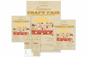 Craft Fair Booth Event Kit