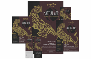 Martial Arts Tiger