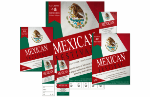 Mexican Flag Event Kit