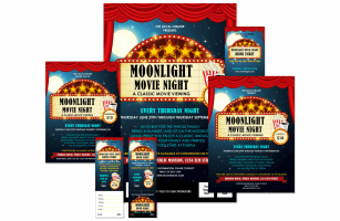 Movie Night Event Kit